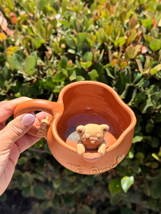“Te Amo” Red Heart Bear Mug