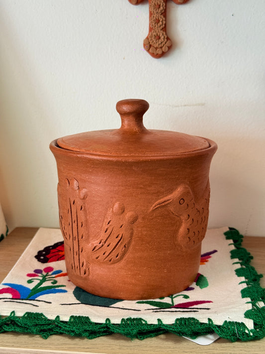 Luna Hummingbird Storage Jar “G”