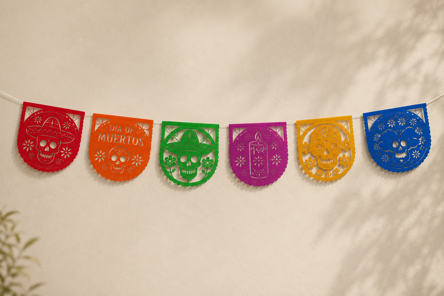 Dia de Muertos Papel Picado Garland