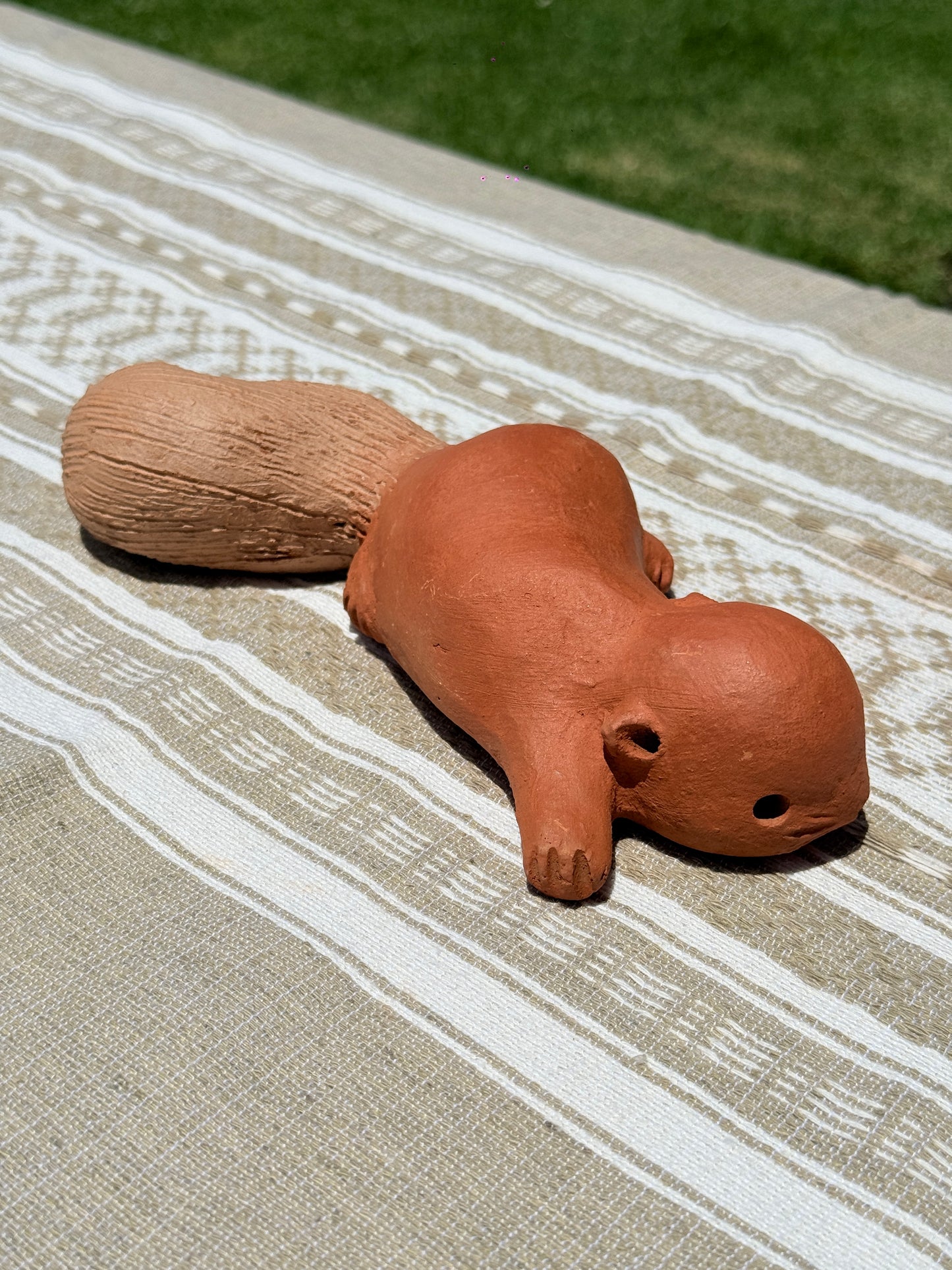 Squirrel “K” Decor