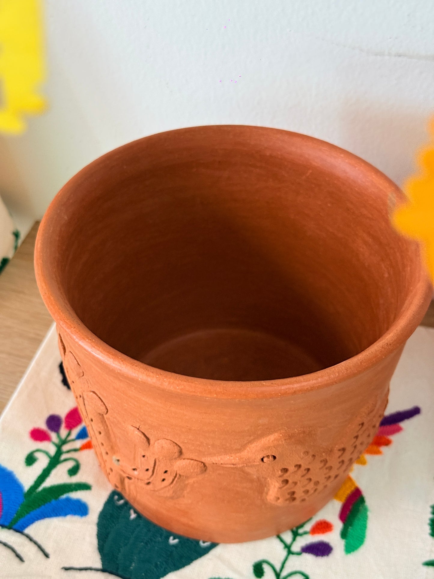 Luna Hummingbird Storage Jar “P”