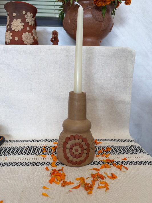 Cempasuchil Candle Holder #2