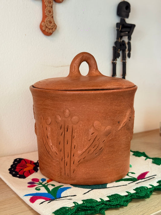 Luna Hummingbird Storage Jar “E”