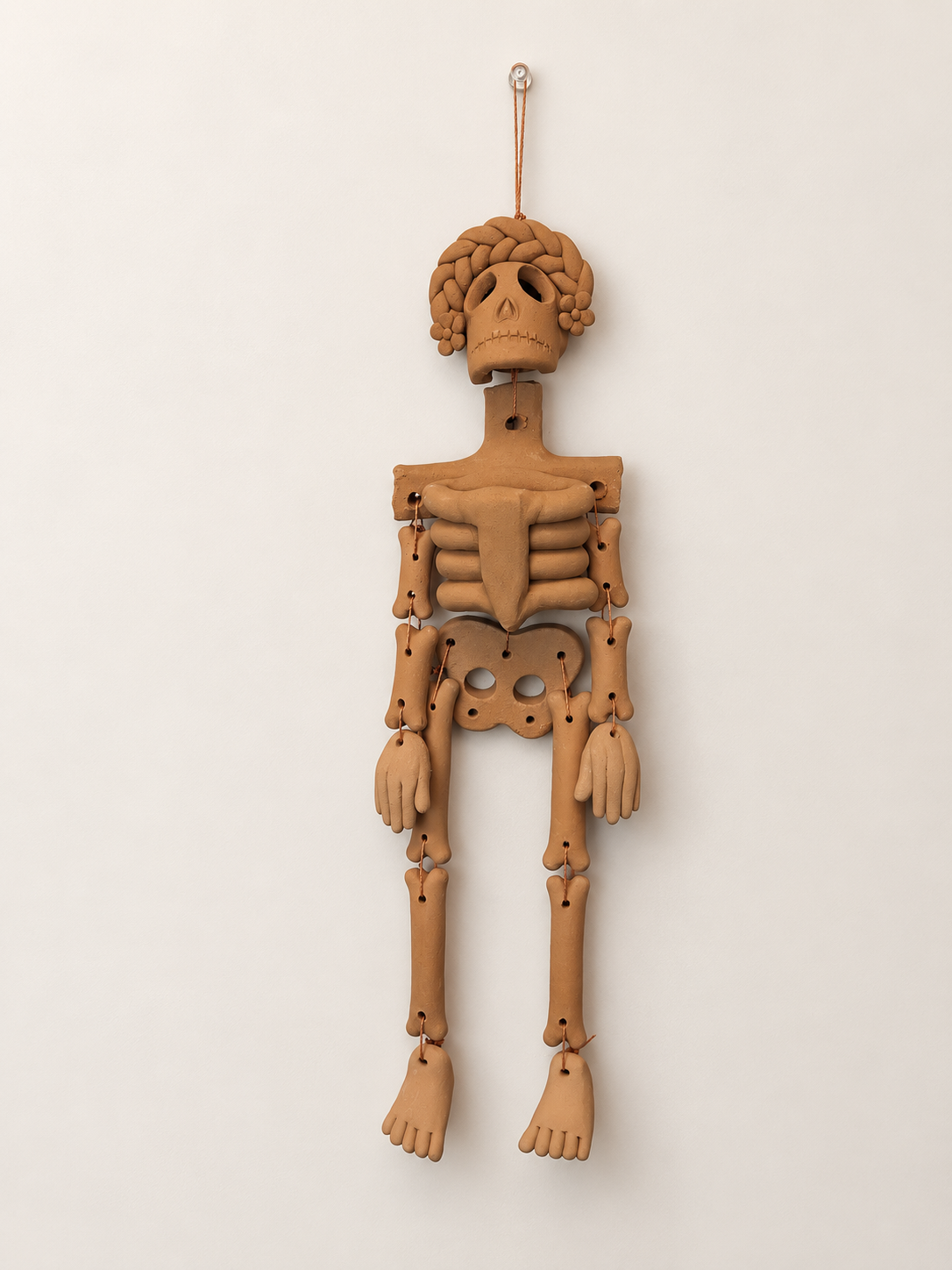 Catrina/Frida Skeleton Natural Large