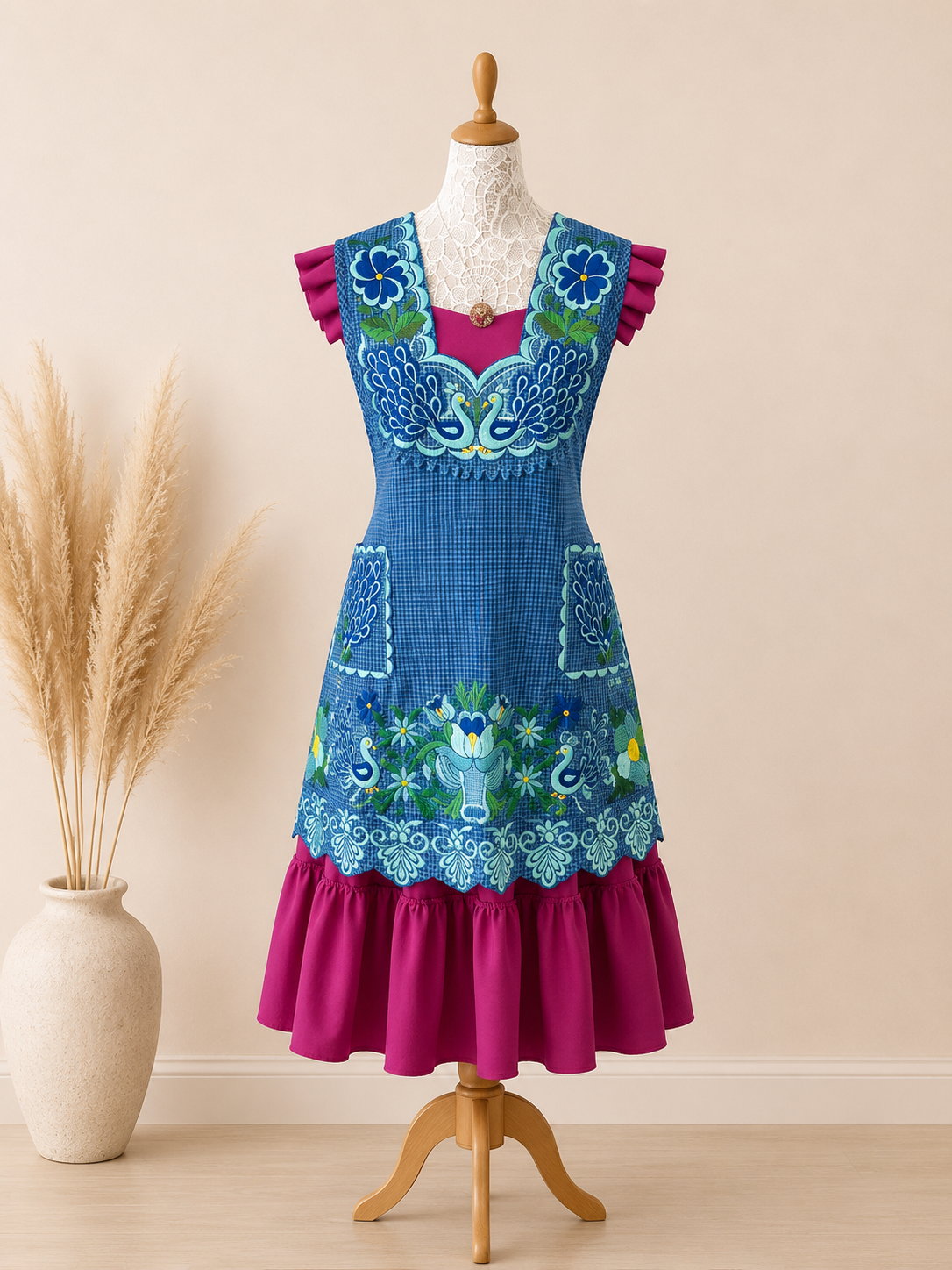 "Edith" Apron/Mandl (40)