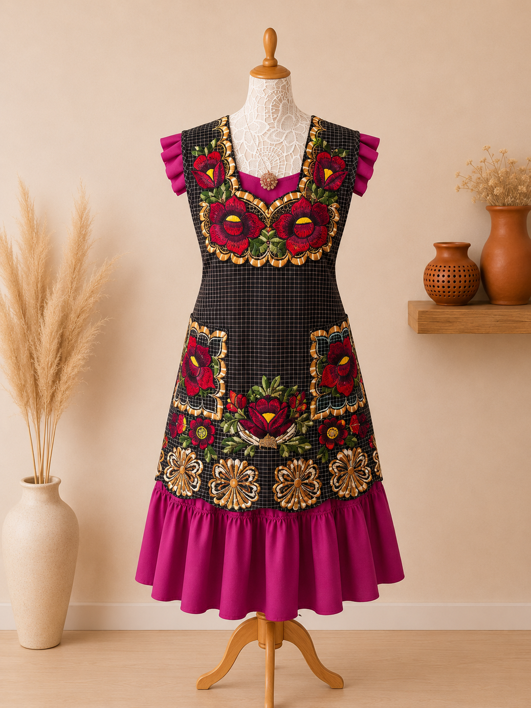 "Aracely" Apron/Mandil (40)