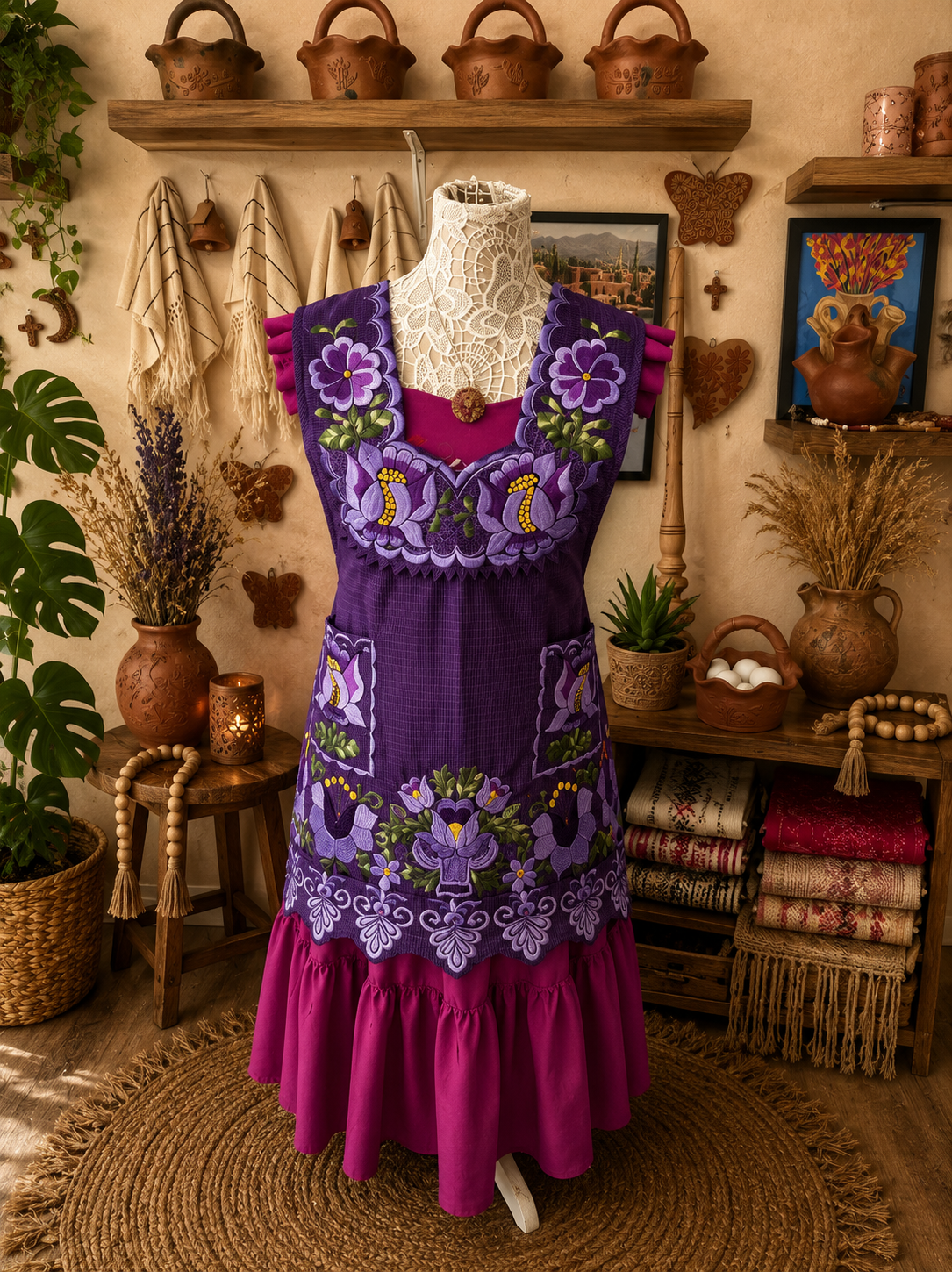 "Xitlali" Apron/mandil (38)