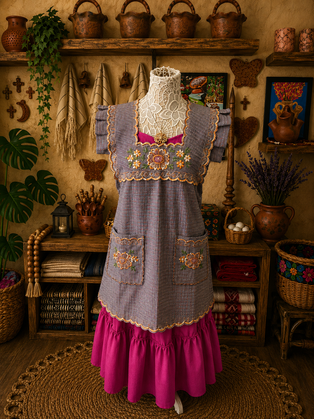 "Eloisa" Apron/Mandl (38)