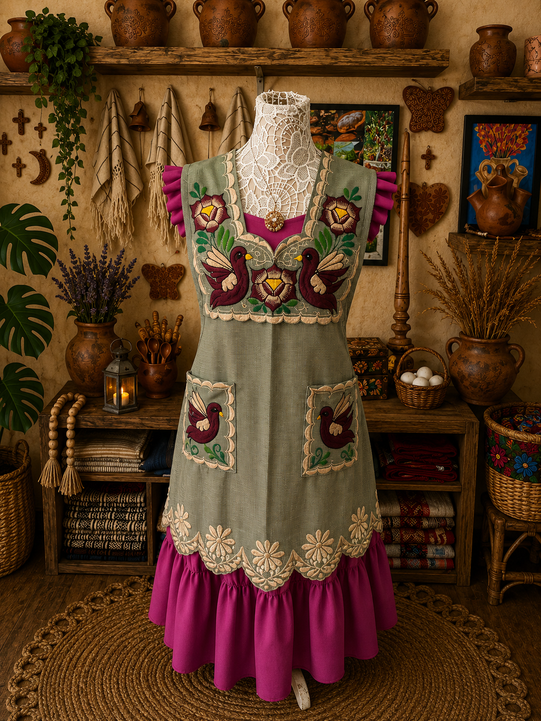 "Jacinta" Apron/Mandil (38)