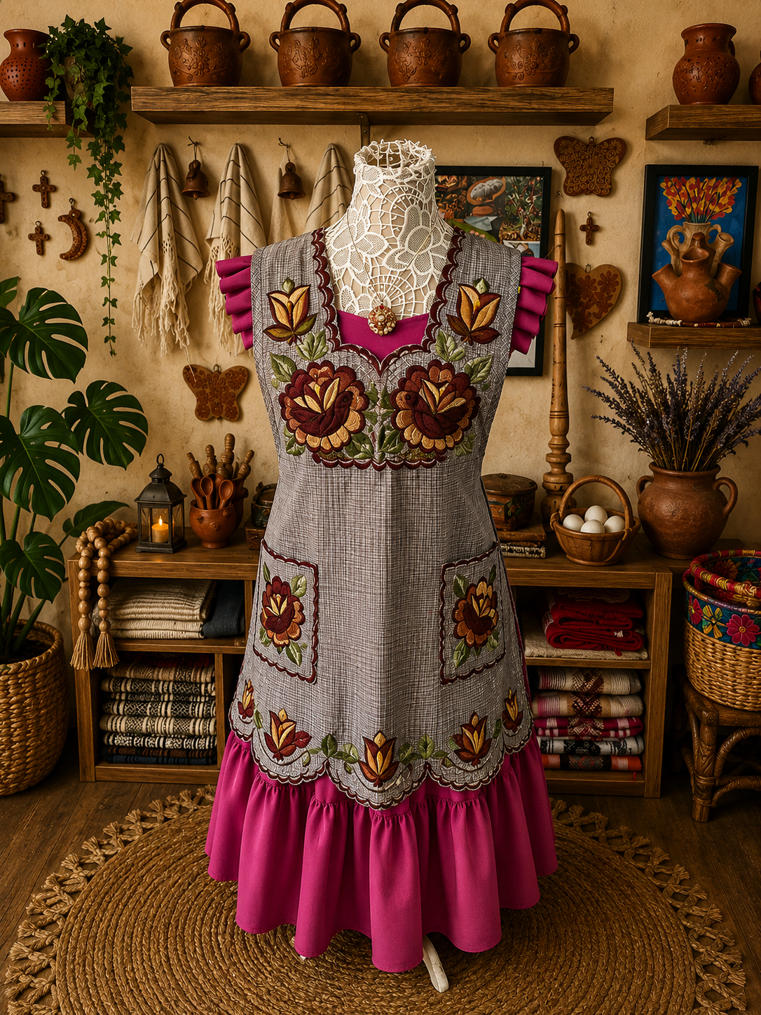 "Magdalena" Apron/Mandil (38)