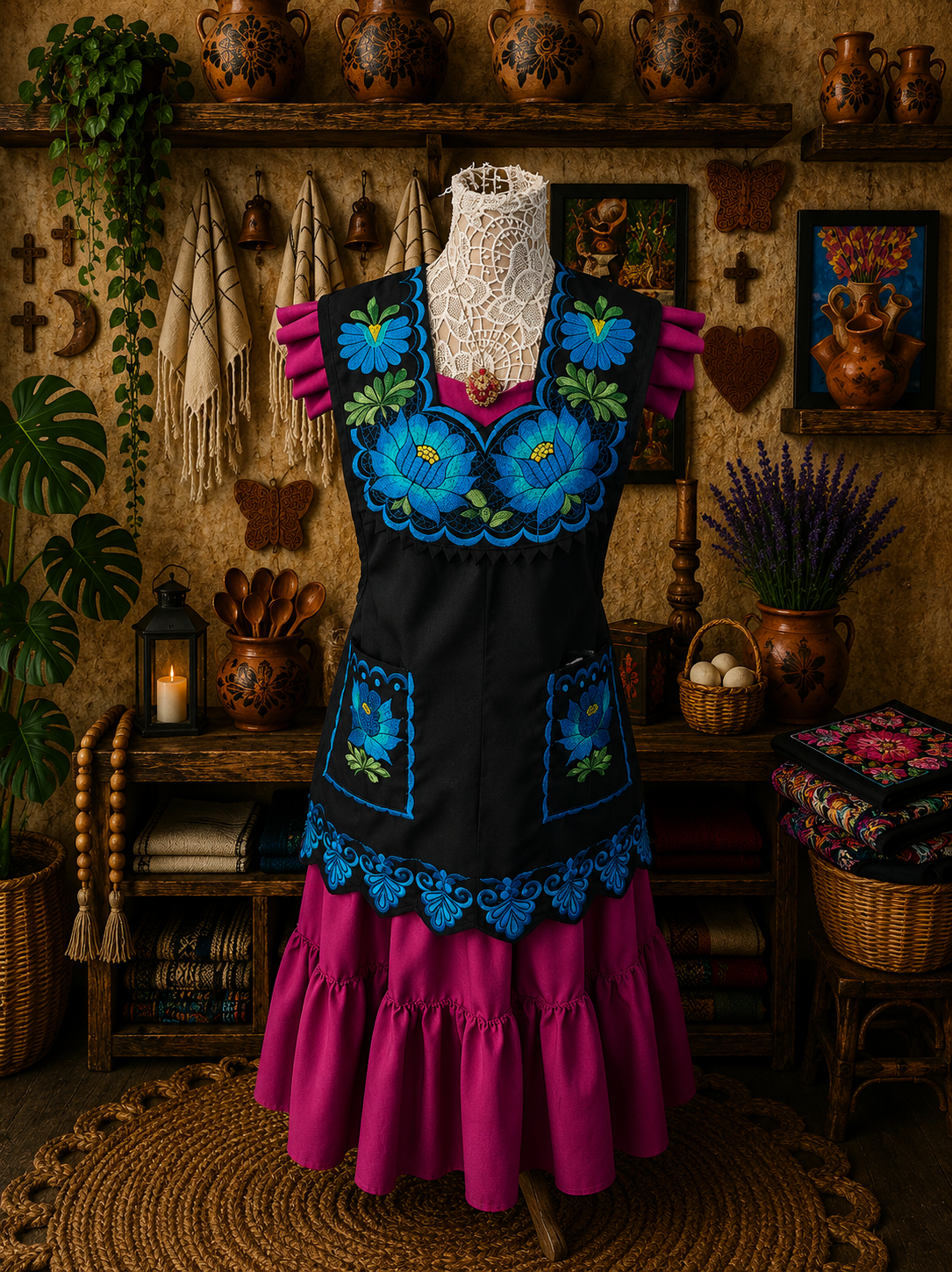 "Celeste" Apron/Mandil (32)