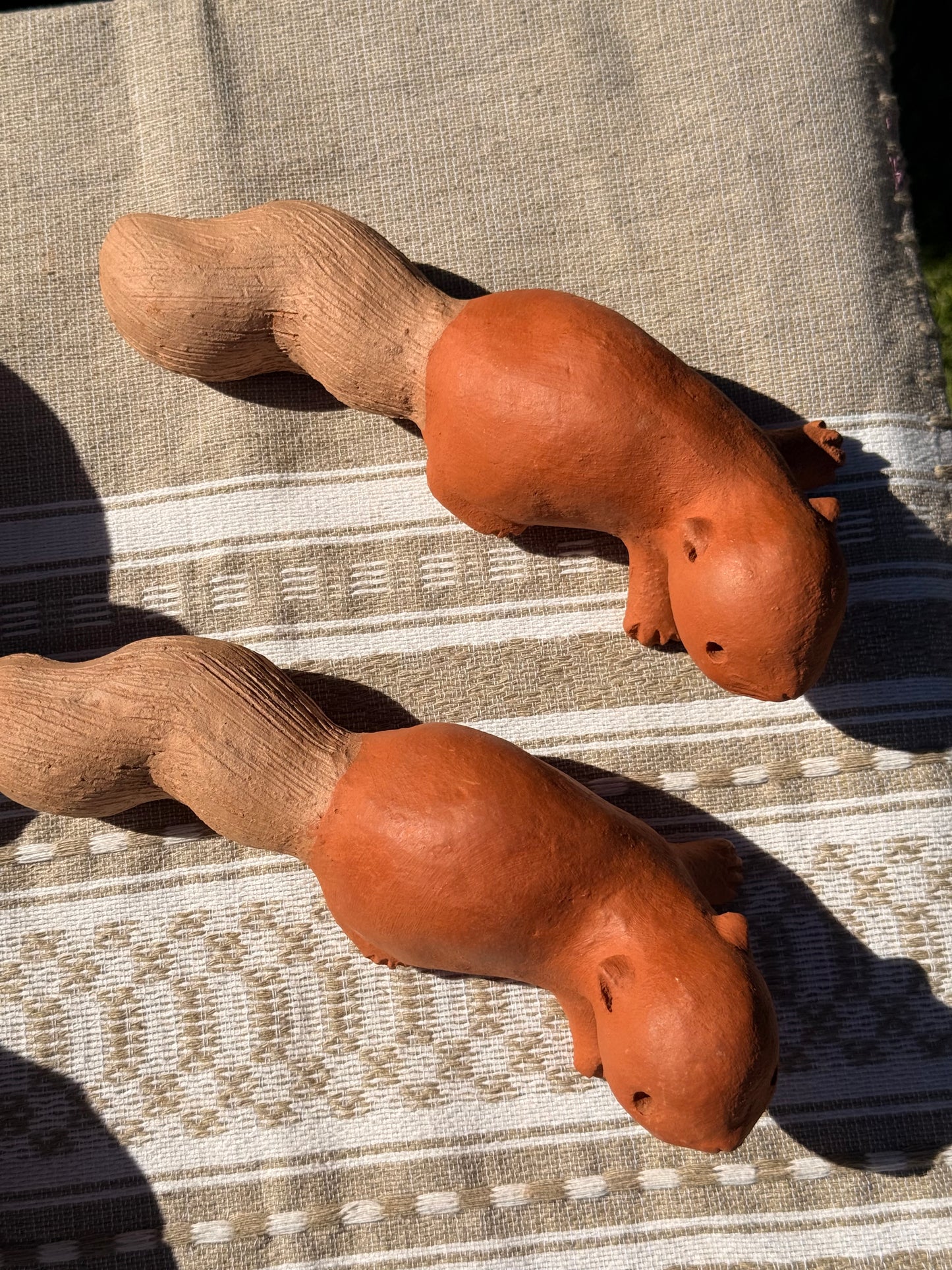Squirrel “E” decor