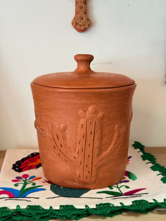 Luna Hummingbird Storage Jar “H”