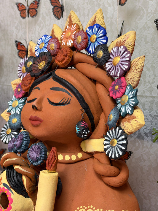 Pachamama- Flor De Memoria 🤎 18”