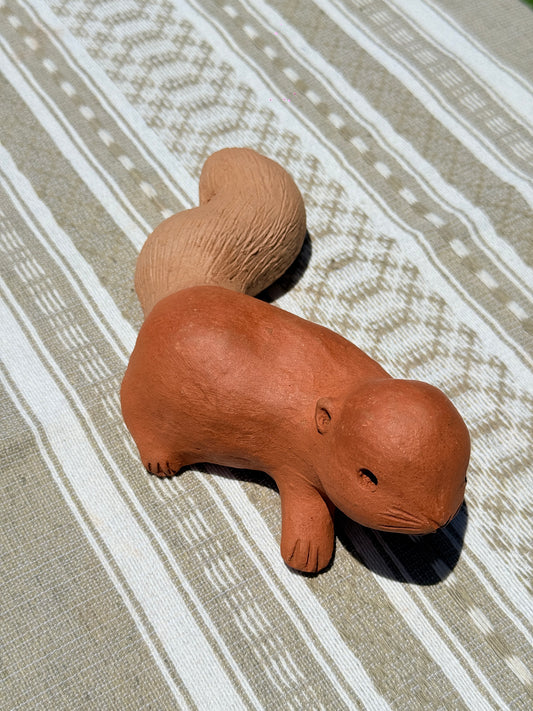 Squirrel “M” Decor