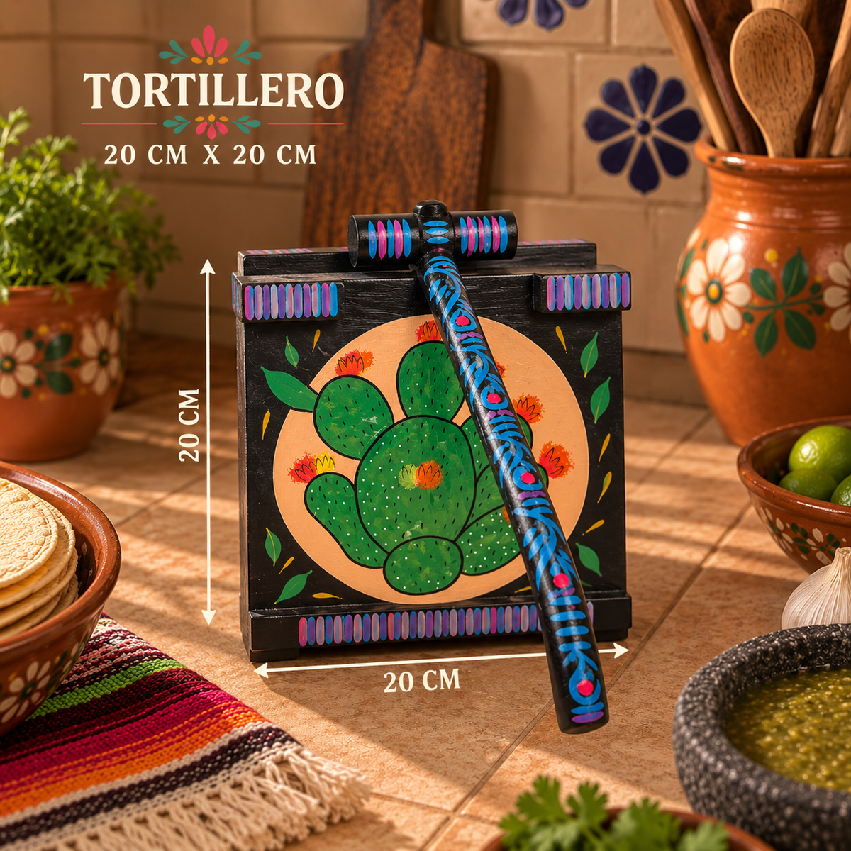 Cactus Tortilla Press