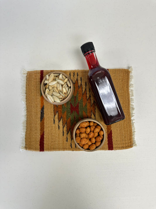 "Graciela" Wool Coaster/Tapetitos