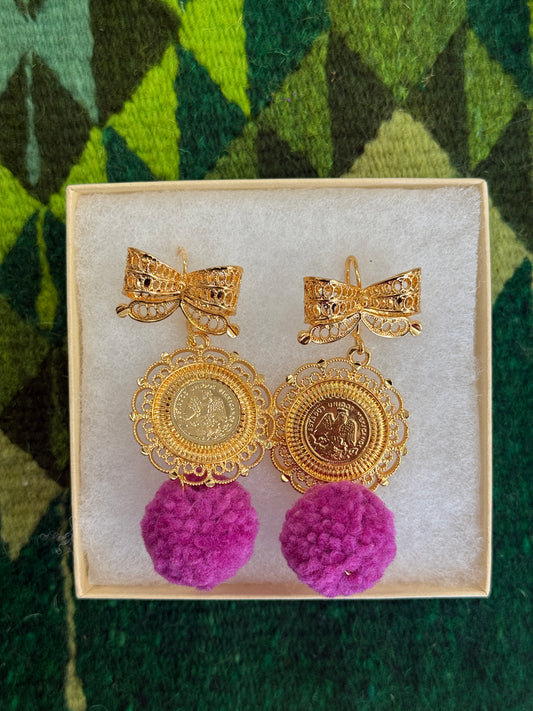 "Fuschia" Earrings