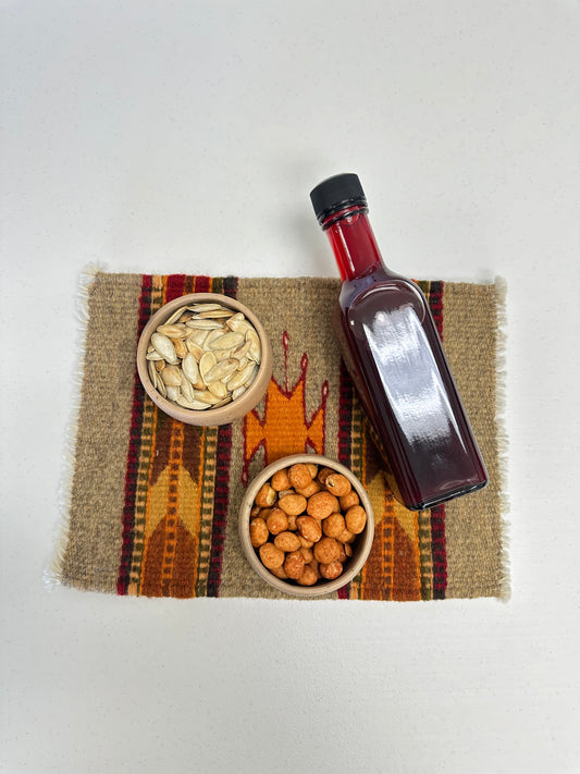 "Yamileth" Wool Coaster/Tapetitos