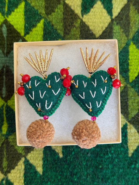 Nopal Earrings