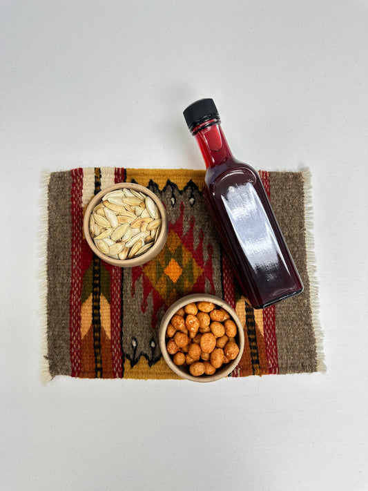 "Vivienne" Wool Coaster/Tapetitos