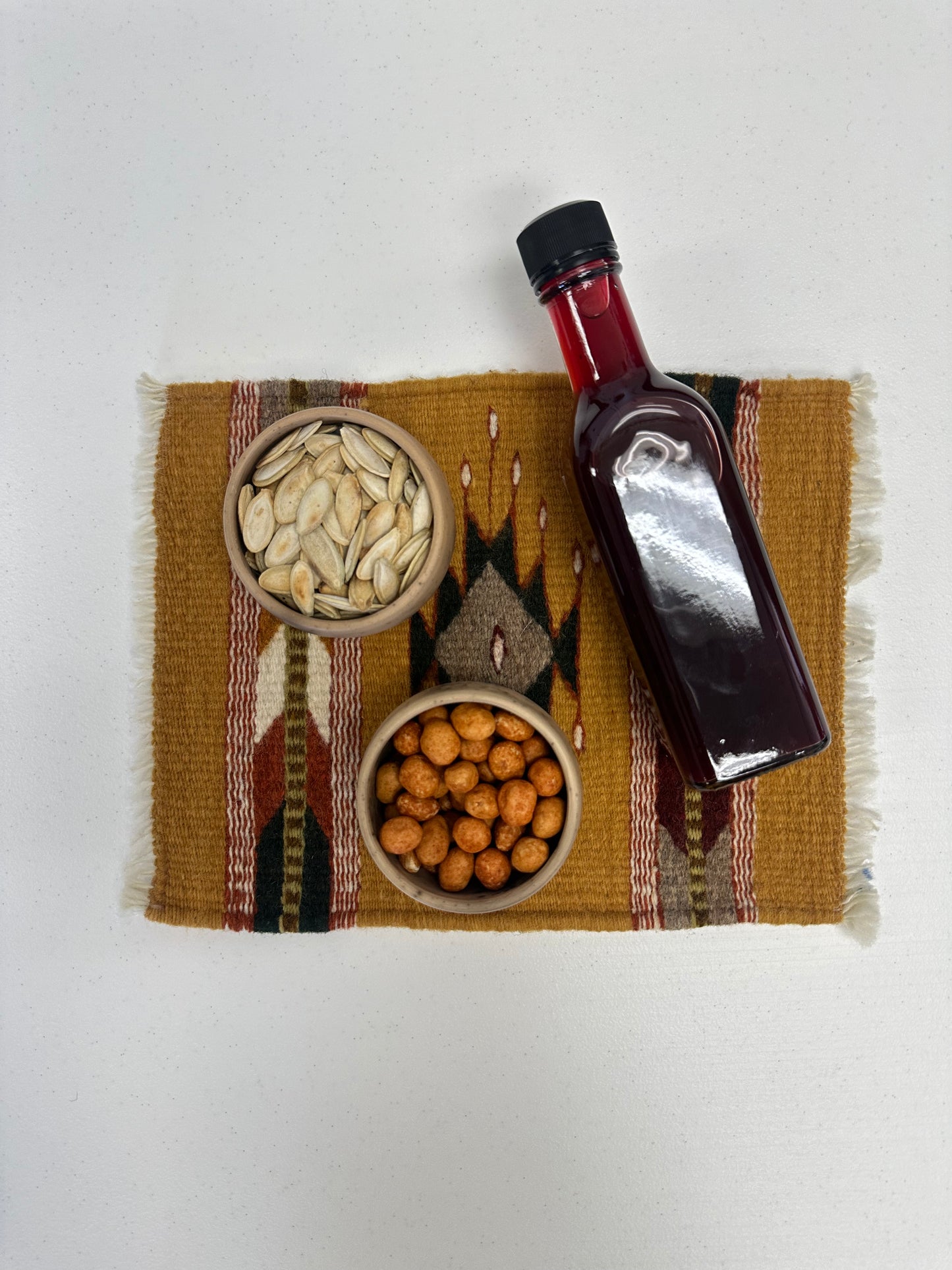 "Miah" Wool Coaster/Tapetitos