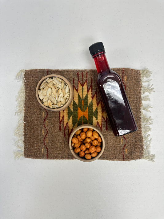 "Deena" Wool Coaster/Tapetitos