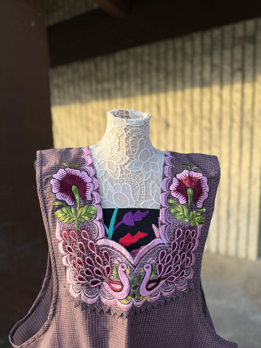 Alcatraz y Pavoreal Apron/Mandil 3XL