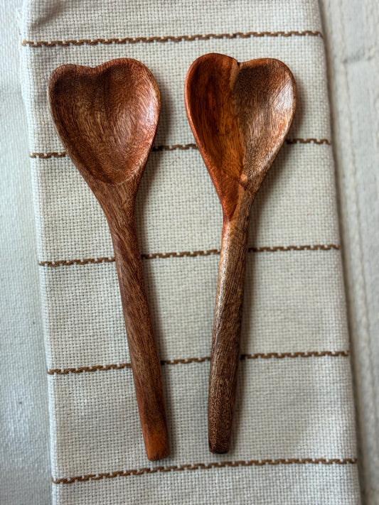 Heart Wooden Spoons