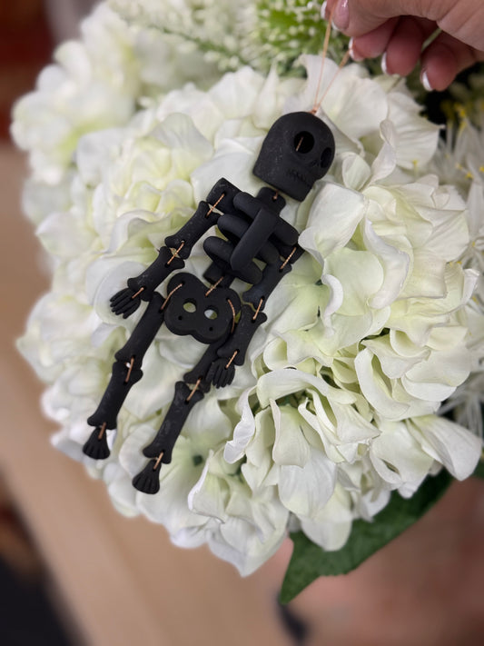 Mini catrin skeleton ahumado