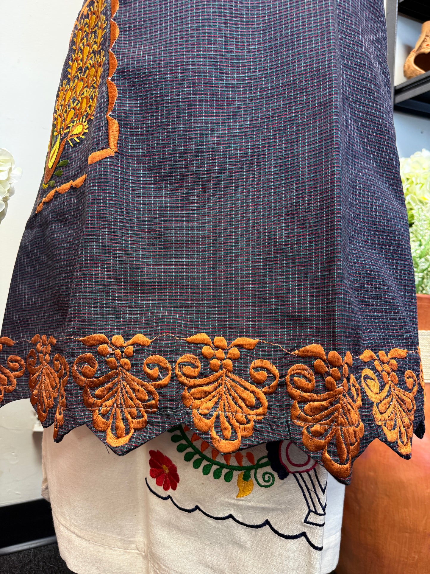 "Sherlyn" Dark Black Apron/Mandil 2X