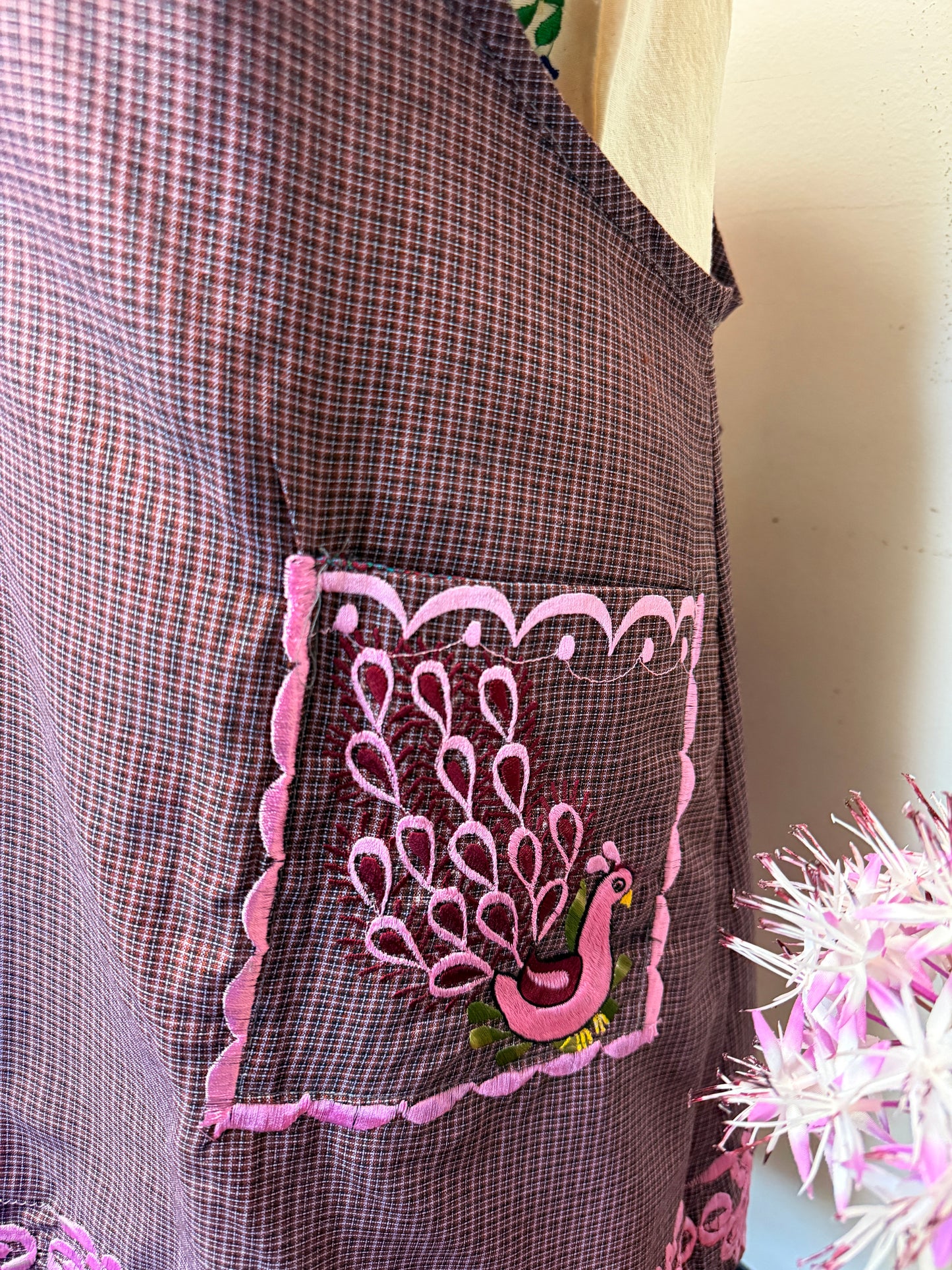 "Juliet" Purple Apron/Mandil 2X