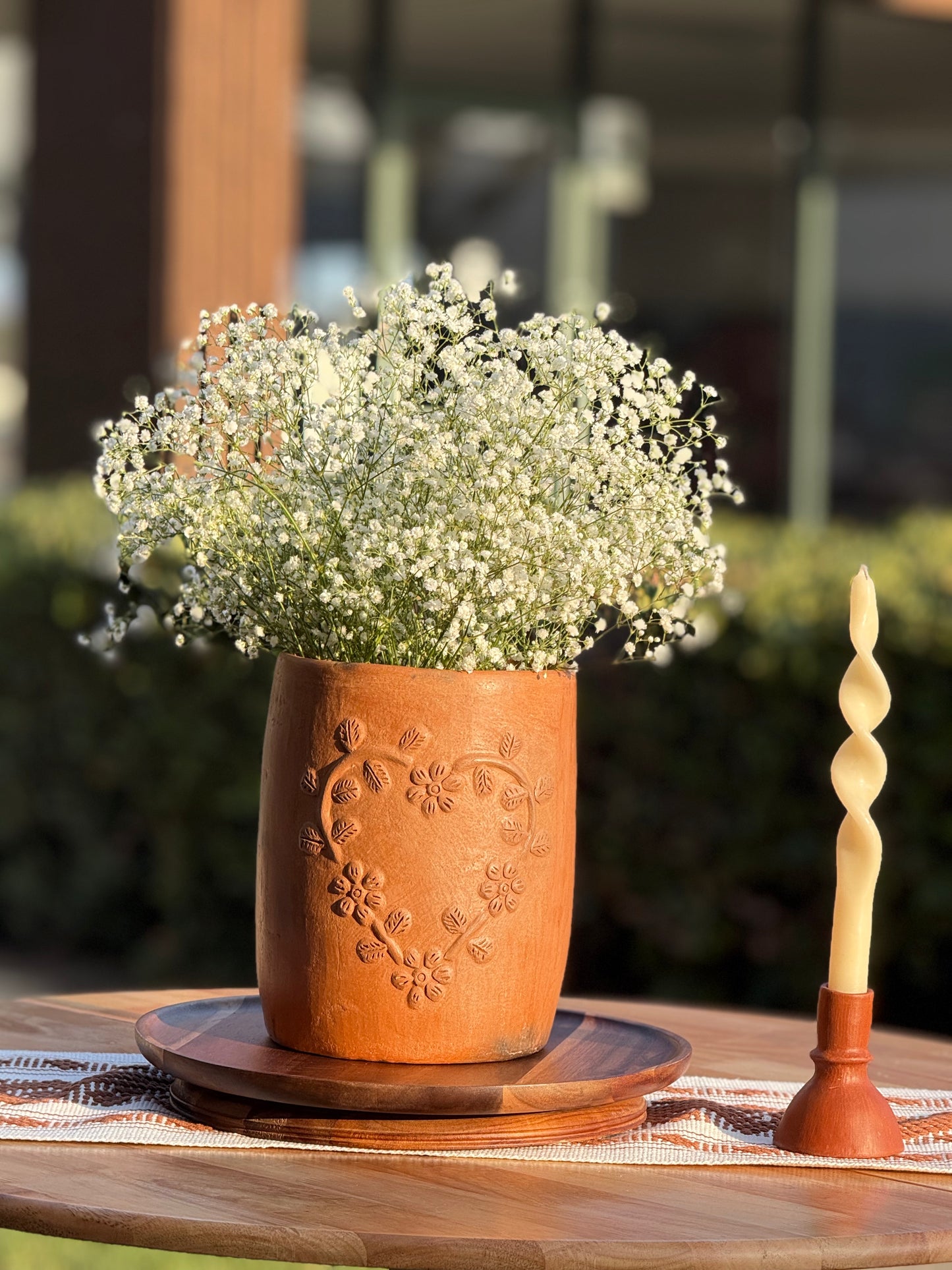 "Edith" Luna Collection Vase/Maceta