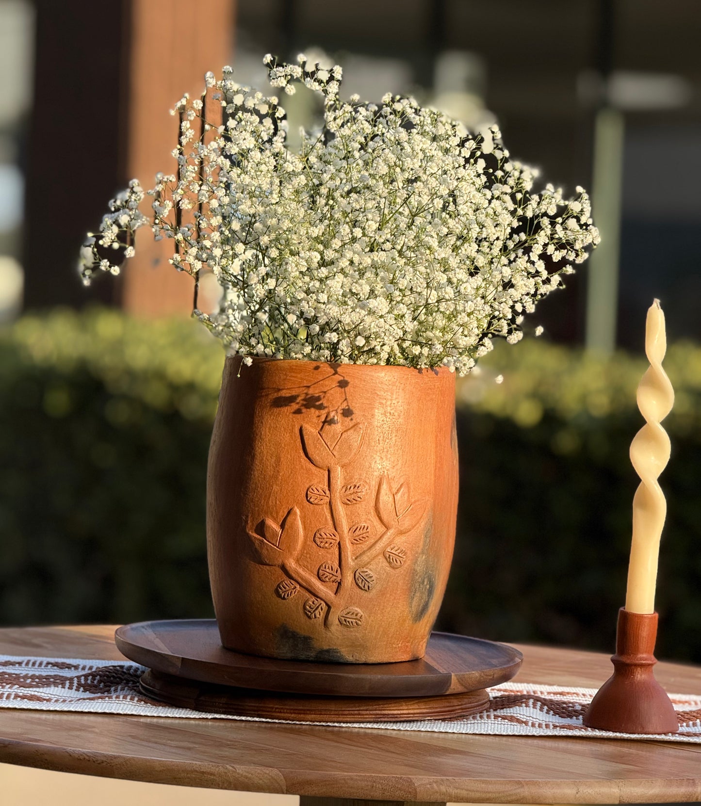 "Graciela" Luna Collection Vase/Maceta