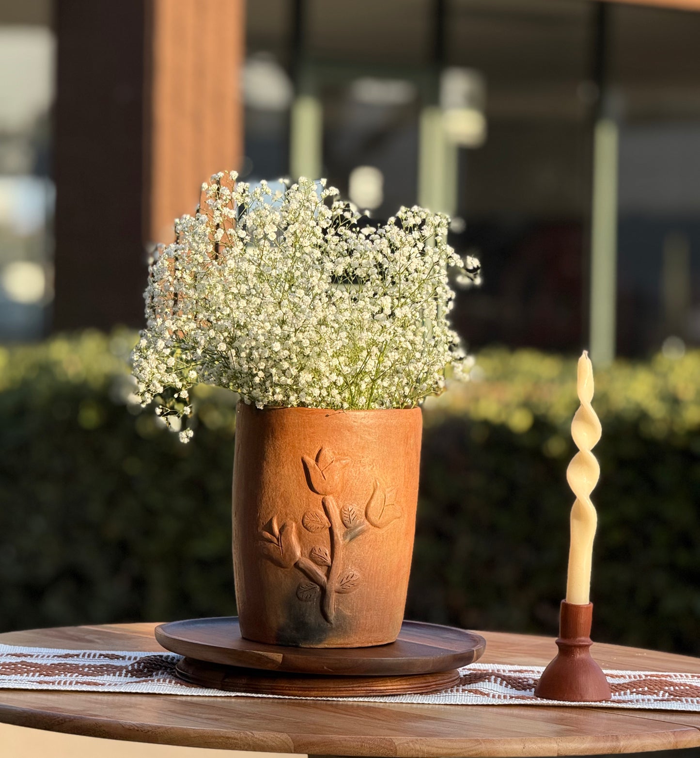 "Hilda" Luna Collection Vase/Maceta