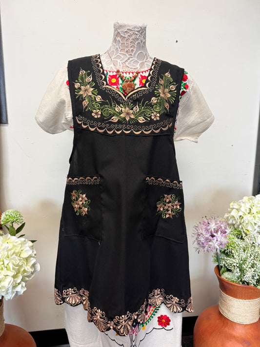 "Fatima" Floral Apron/Mandil S