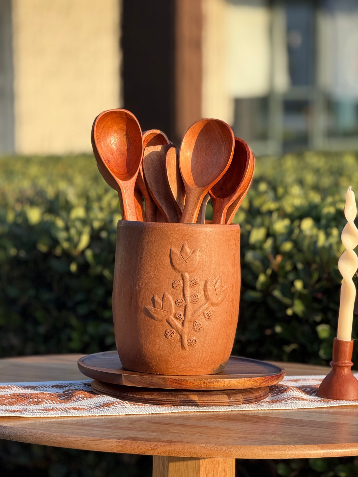 "Leti" Luna Collection Vase/Maceta/Spoonholder