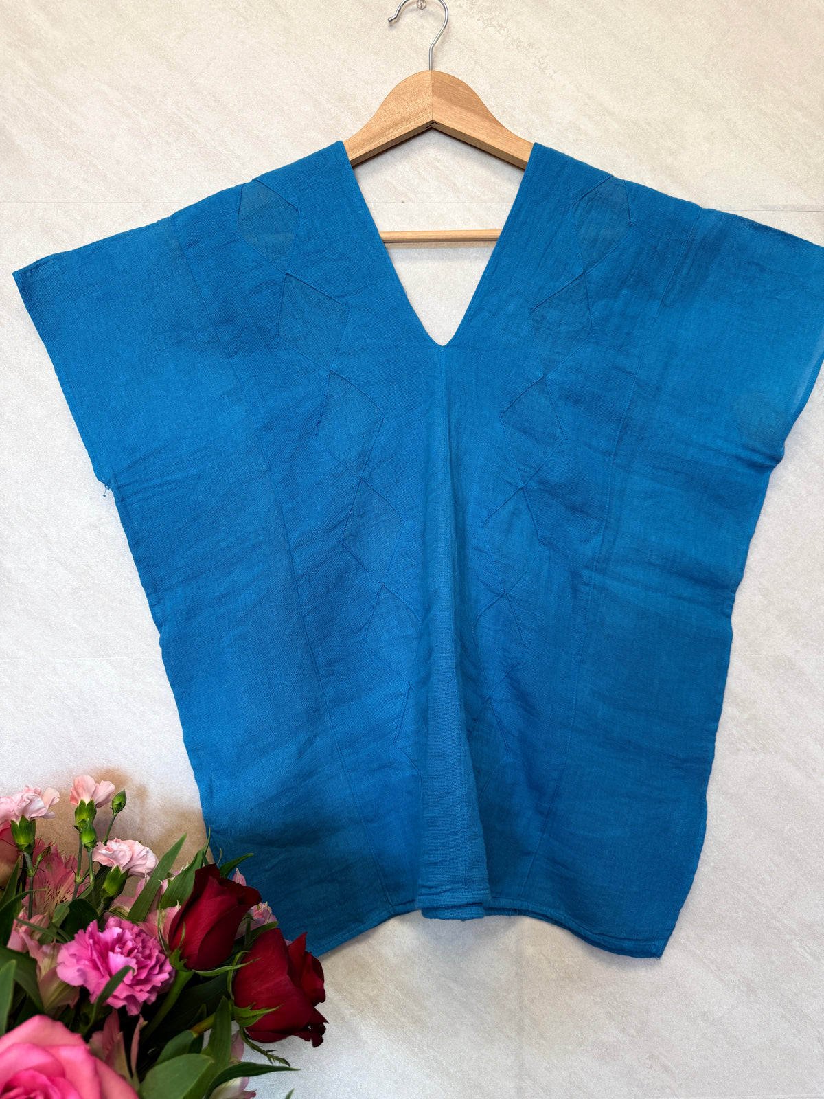 Sky Blue Blouse Oversize