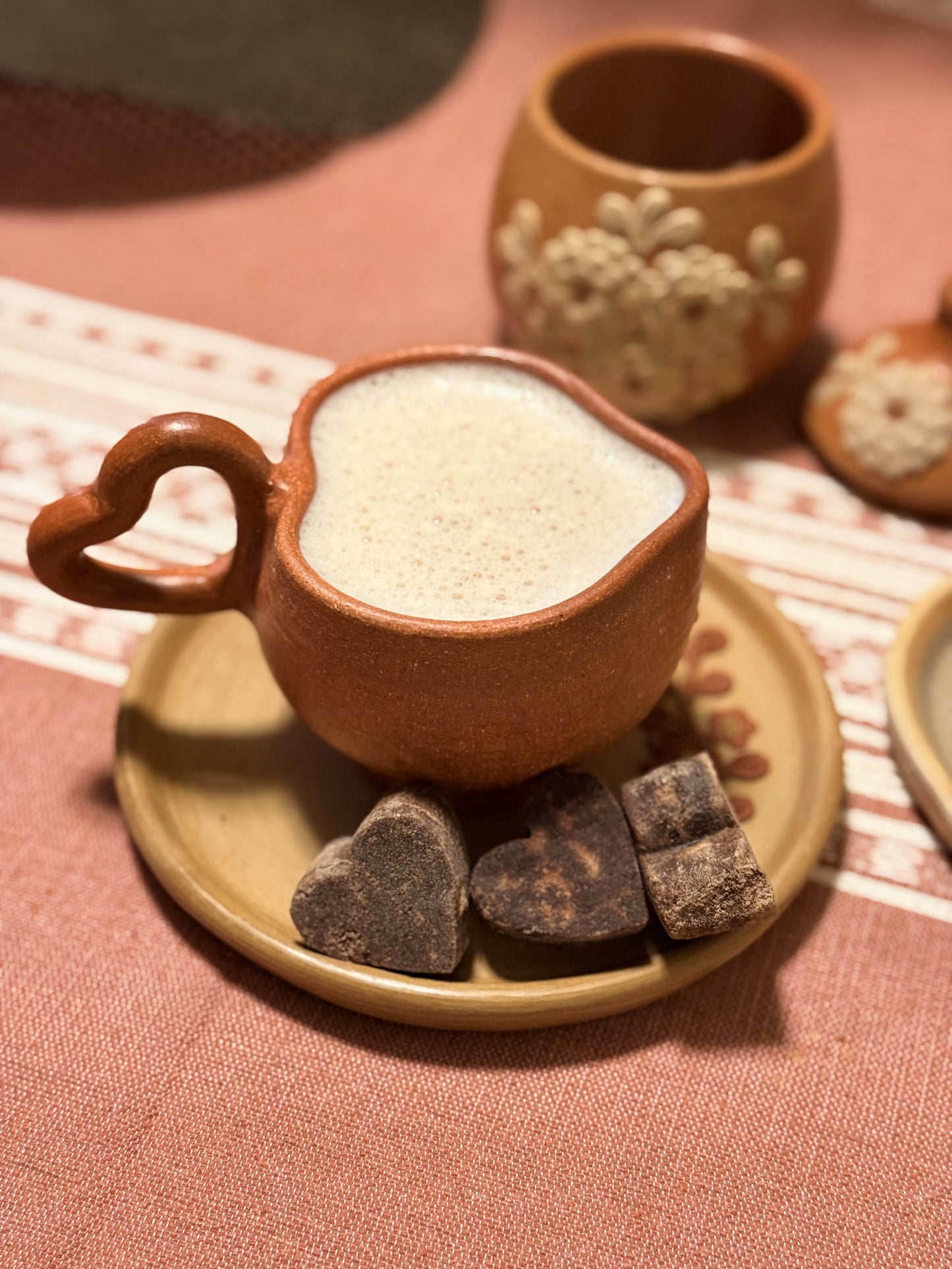 Heart chocolate/ Chocolate de corazon