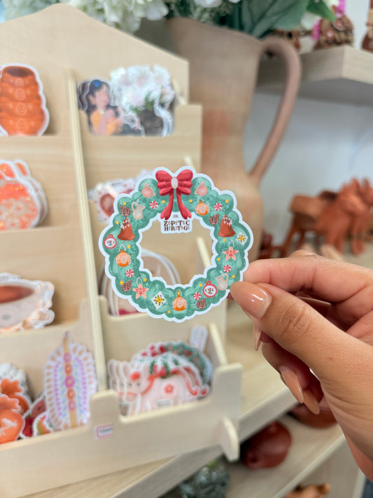 WREATH DE BARRO STICKER