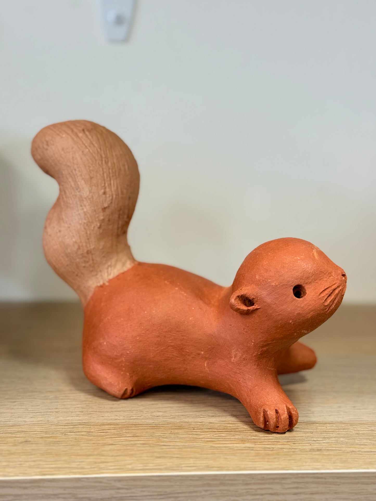 Squirrel “C” decor