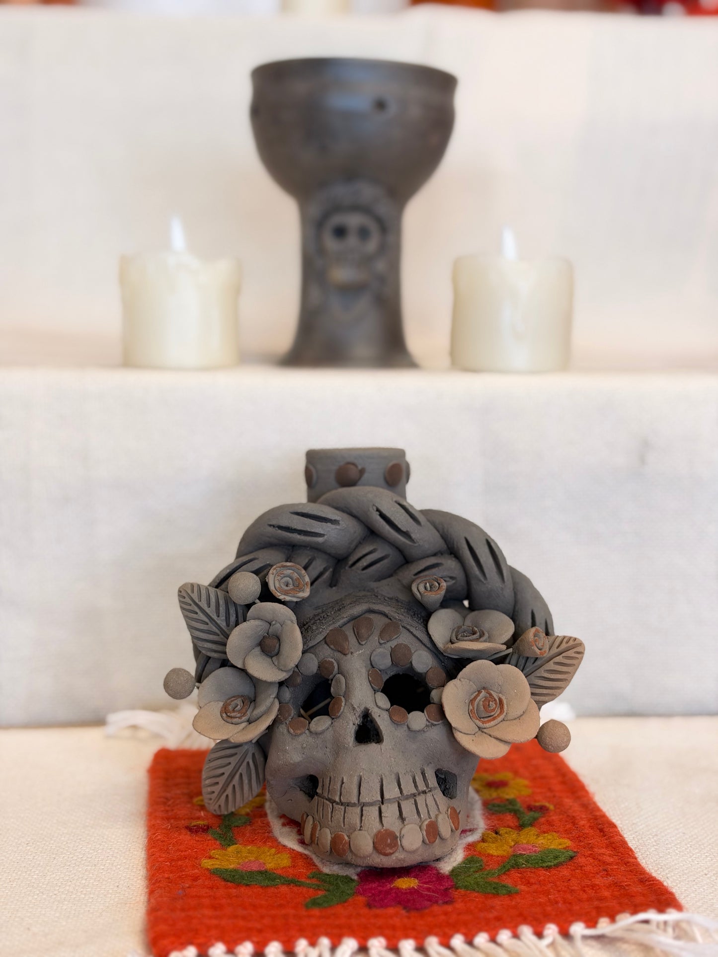 Catrina Candle Holder "B"