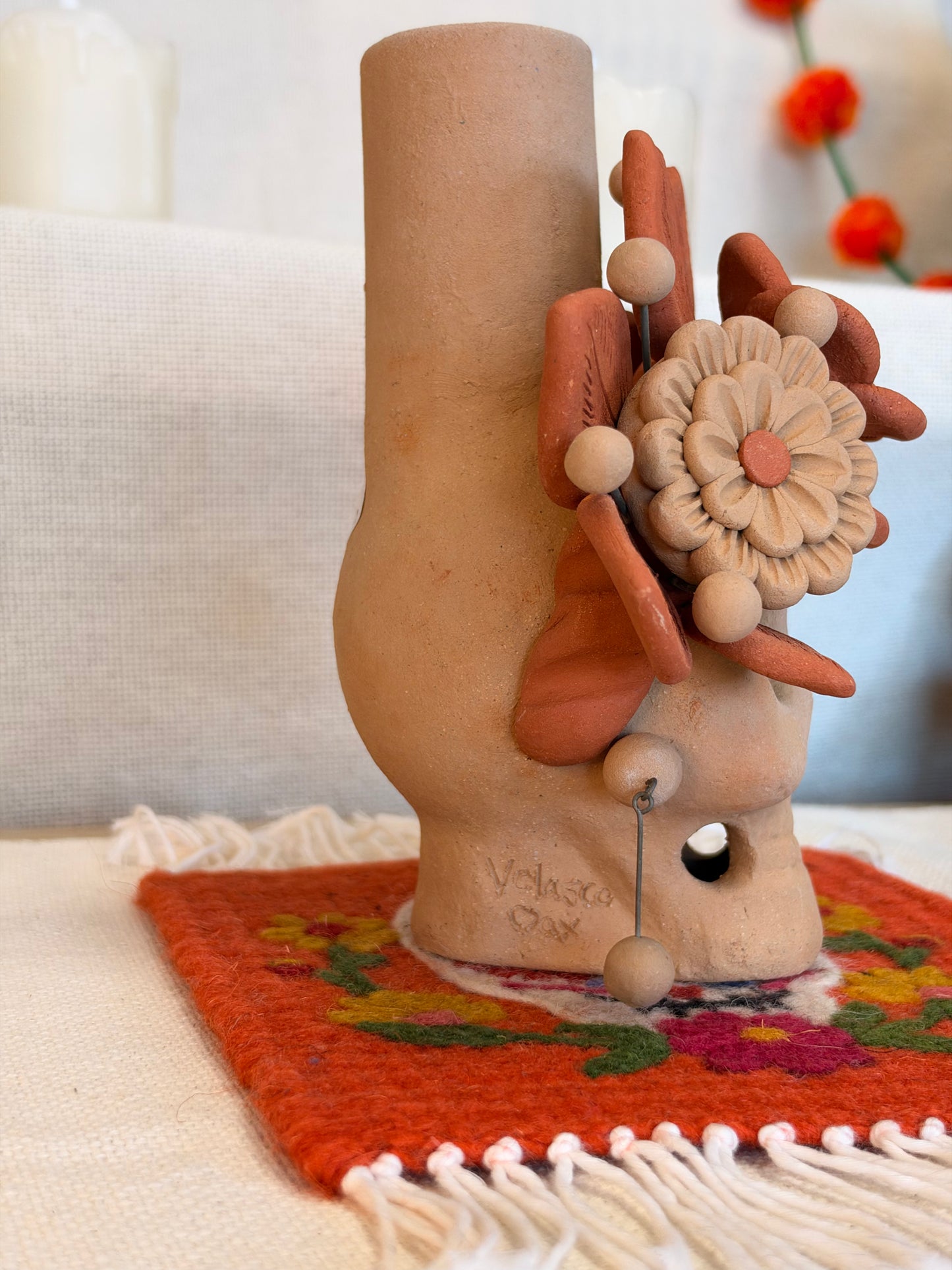Catrina Filigrana CandleHolder 6" (V)