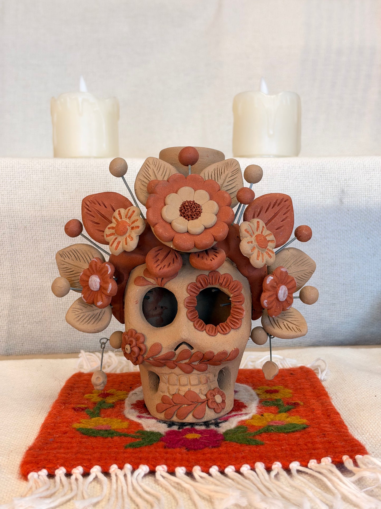Catrina Filigrana CandleHolder 6" (W)