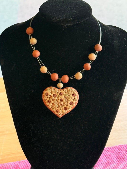"Jessica" Filigrana Necklace/ Collar bordado 2 pc