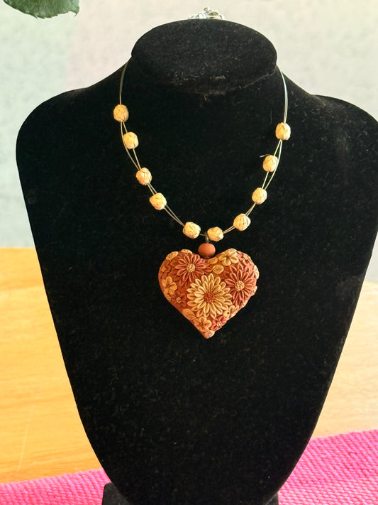 "Anabela" Filigrana Necklace/Collar bordado 2 pc