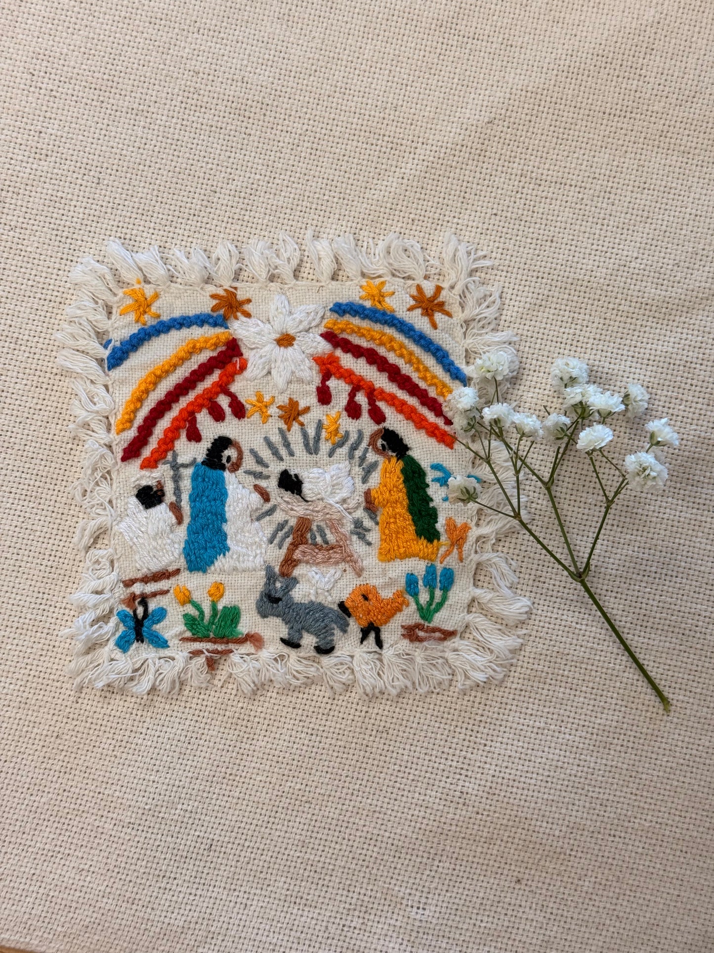 Coaster de historia "El Nacimiento"