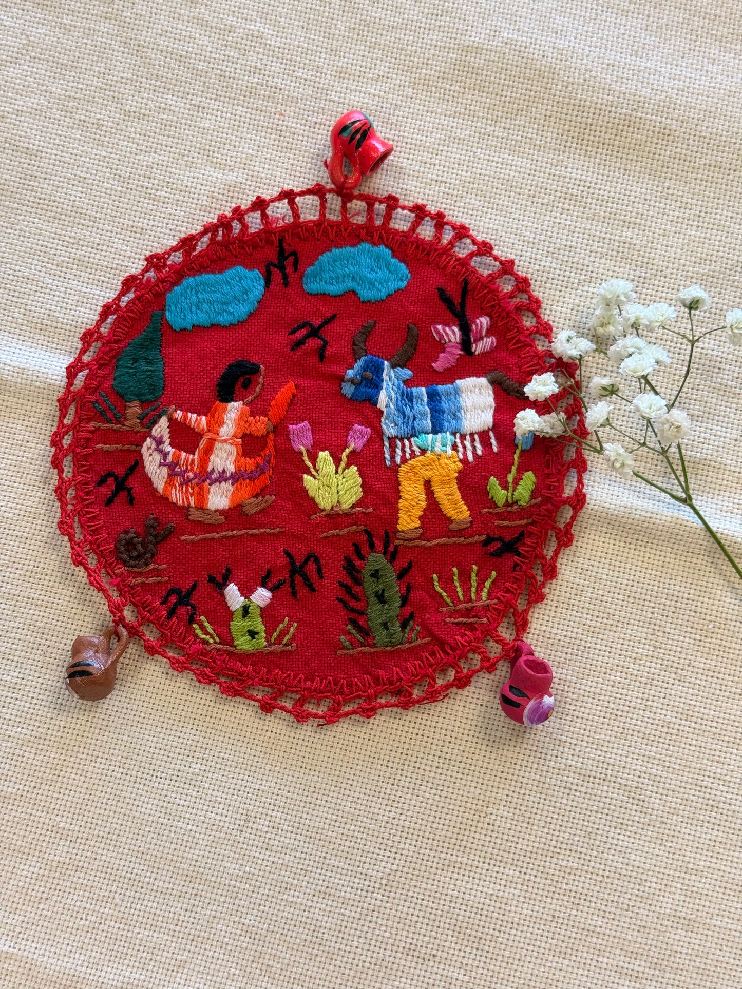 Coaster de historia "Toro Mambo" 5.5''