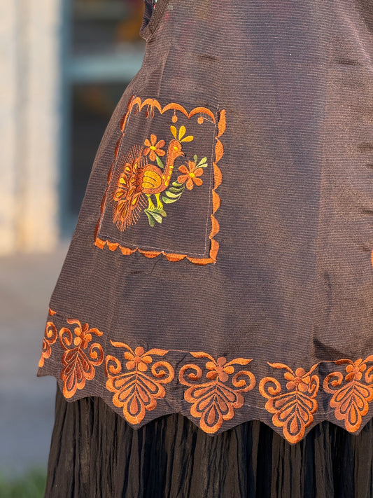 Fall Pavoreal Apron/ Mandil M