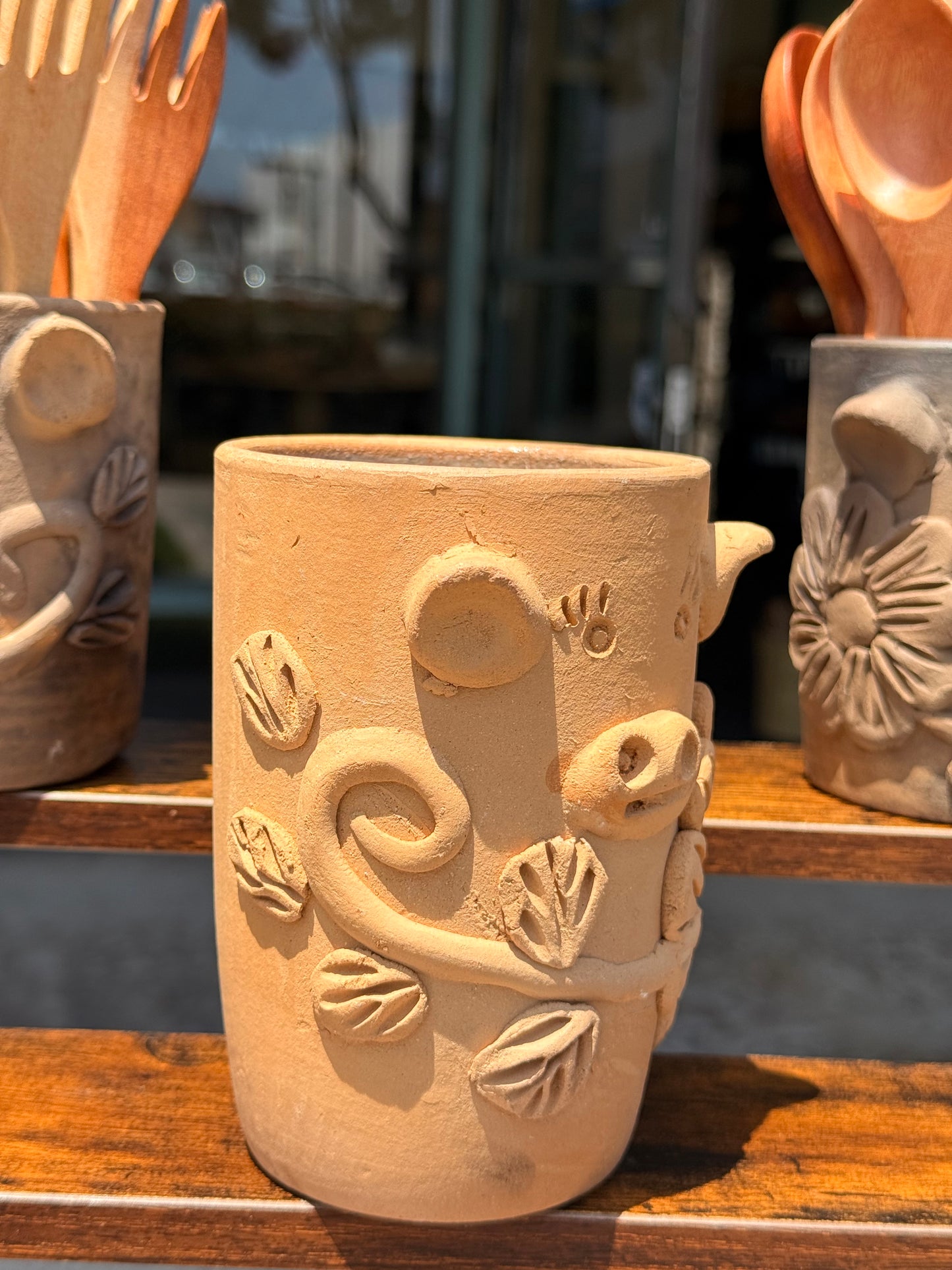 "Alejandra" 16oz Natural Tumbler